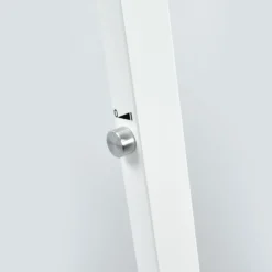 Lámpara de pie LED Logan Basic de Arcchio, blanca, 6000 lm, atenuable