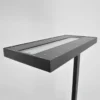 Lámpara de pie LED Logan Basic de Arcchio, negra, 7500 lm, atenuable