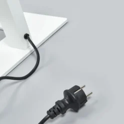 Lámpara de pie LED Logan Basic de Arcchio, blanca, 6000 lm, atenuable