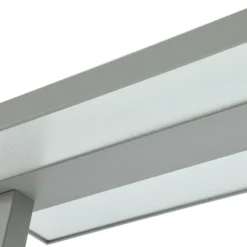 Lámpara de pie LED Logan Ultra HCL CCT de Arcchio, plateada, atenuable