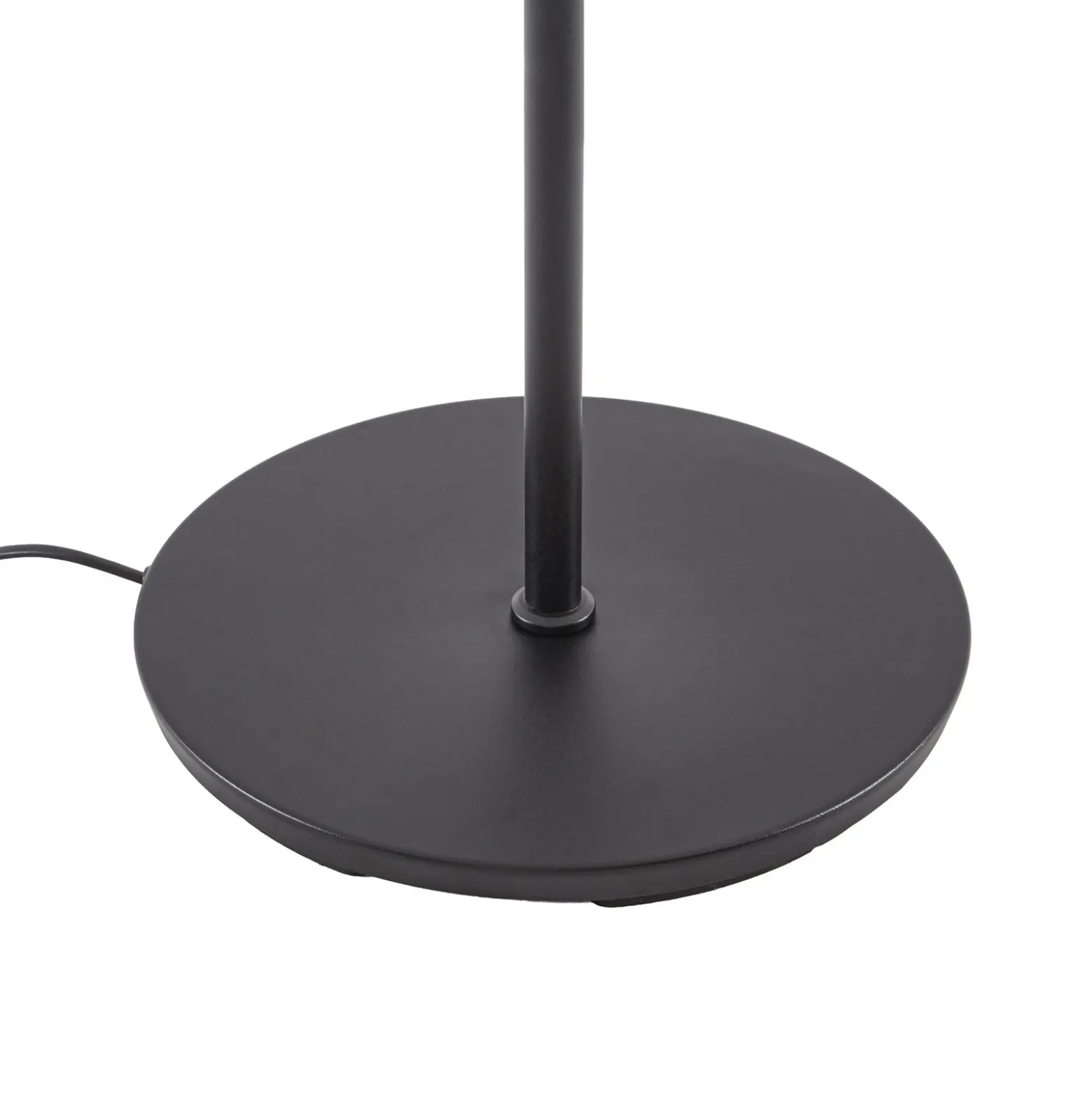 Lámpara de pie LED Lucande Raymond, negra, CCT, atenuable