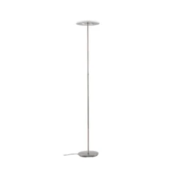 Lámpara de pie LED Lucande Raymond, color titanio, CCT, atenuable