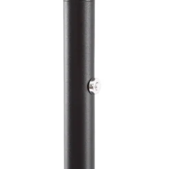 Lámpara de pie LED Lucande Raymond, negra, CCT, atenuable