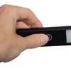 Lámpara de pie LED MAULpirro, negro, 126 cm, atenuable