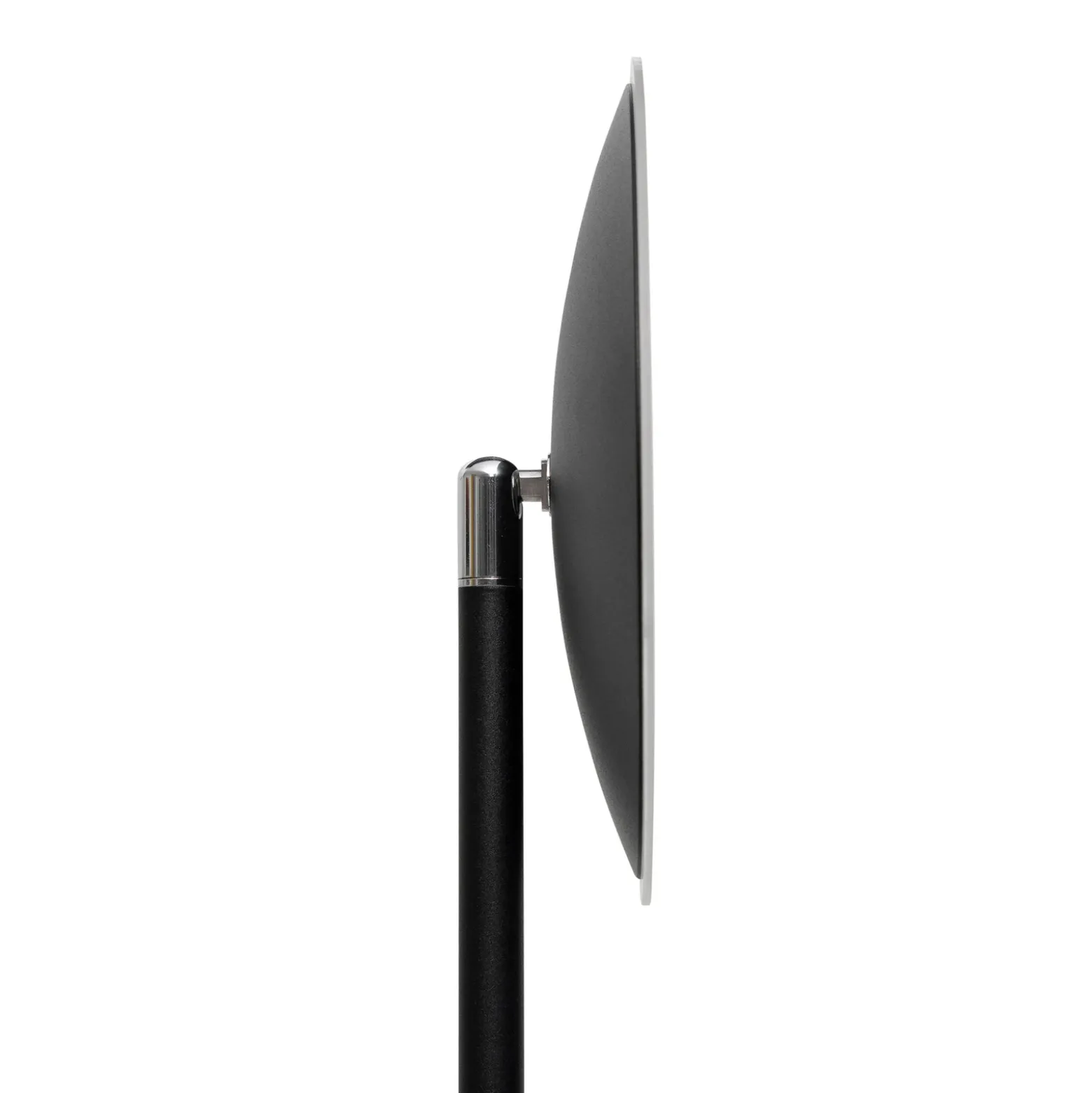 Lámpara de pie LED MAULsphere, negra, altura 183 cm