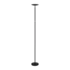 Lámpara de pie LED MAULsphere, negro, atenuable, altura 183 cm