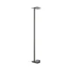 Lámpara de pie LED Mora, antracita, altura 178 cm, metal