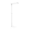 Lámpara de pie LED para oficina MAULjura, blanca, aluminio, 196,5 cm, 4000 K