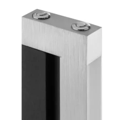 Lámpara de pie LED Pulse, negro, altura 150 cm, metal, brazo de lectura