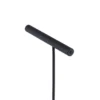 Lámpara de pie LED PURE Tutua, regulador con sensor, negro