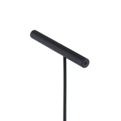Lámpara de pie LED PURE Tutua, regulador con sensor, negro