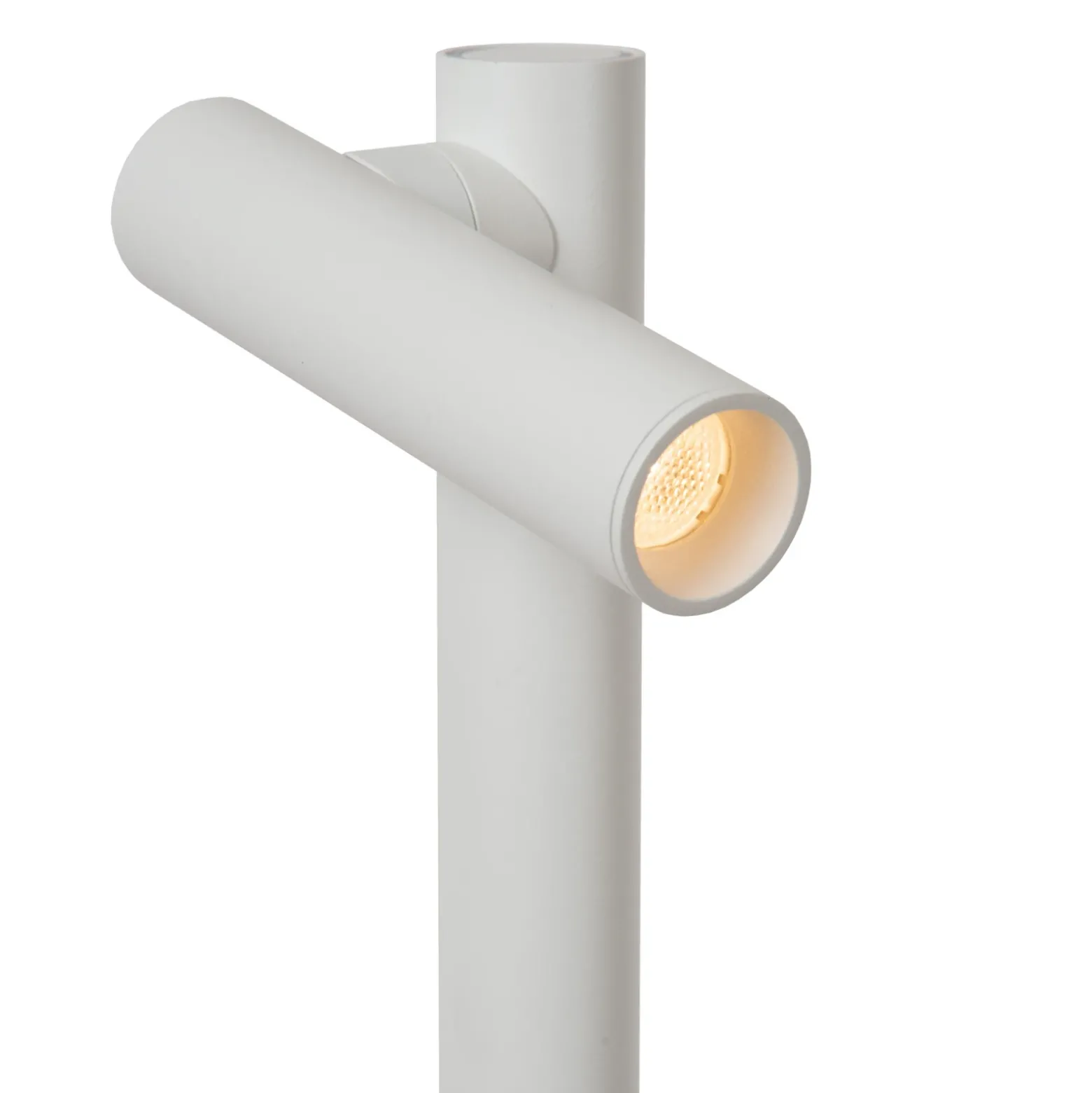 Lámpara de pie LED recargable Antrim, blanca, 1 luz, IP54, atenuable