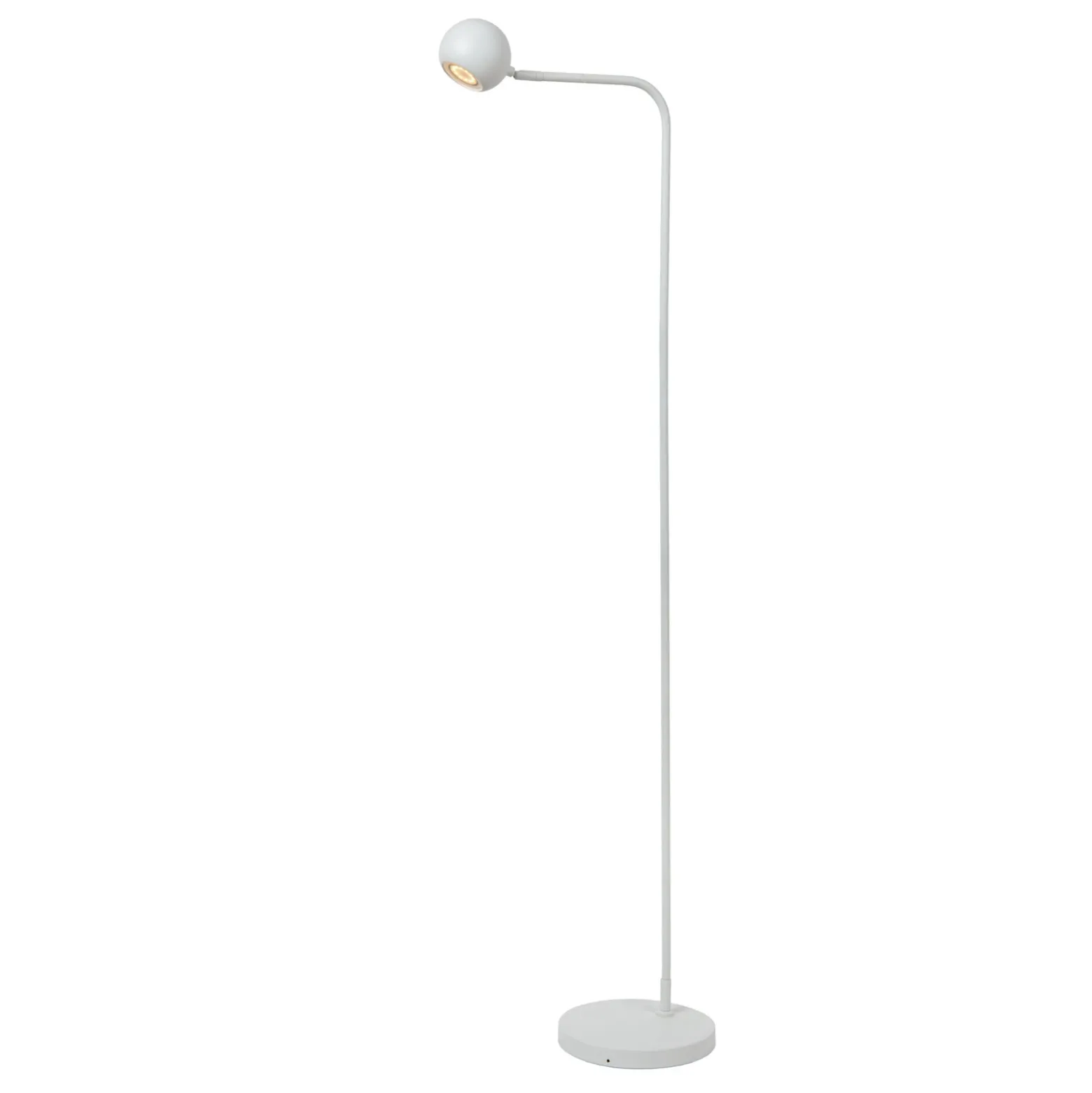 Lámpara de pie LED recargable Comet, blanca, 3 niveles de intensidad, altura