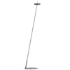 Lámpara de pie LED recargable Mahina, negra, altura 130 cm, metal, CCT