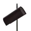 Lámpara de pie LED Reflector, marrón, altura 160 cm, hierro