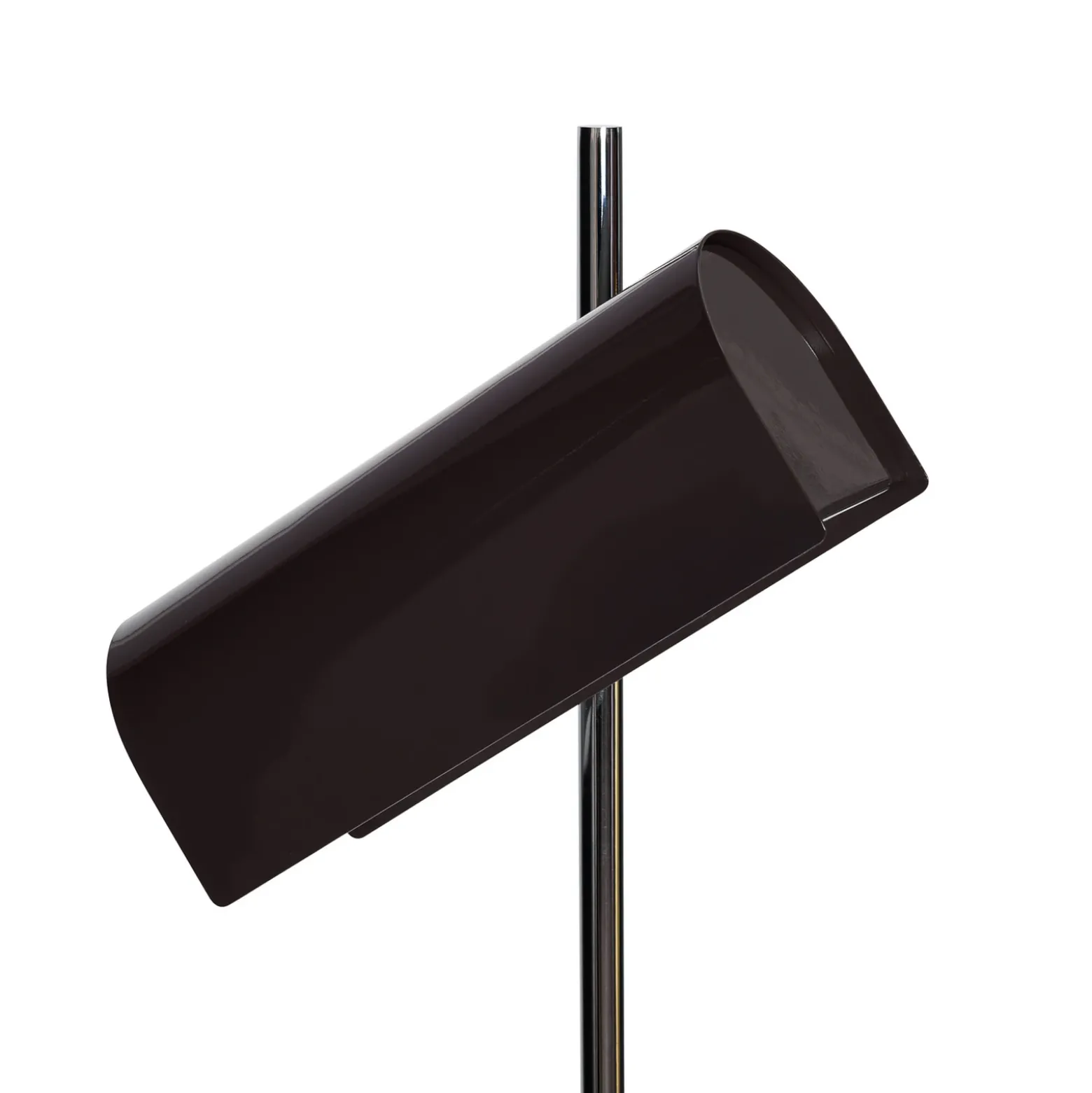Lámpara de pie LED Reflector, marrón, altura 160 cm, hierro
