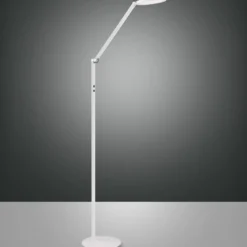 Lámpara de pie LED Regina, 1 luz, blanco