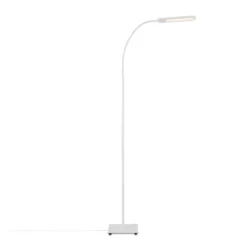 Lámpara de pie LED Servo, atenuable, CCT, blanco