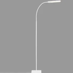 Lámpara de pie LED Servo, atenuable, CCT, blanco