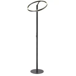 Lámpara de pie LED SLV One Straight, negra, 2700/3000 K
