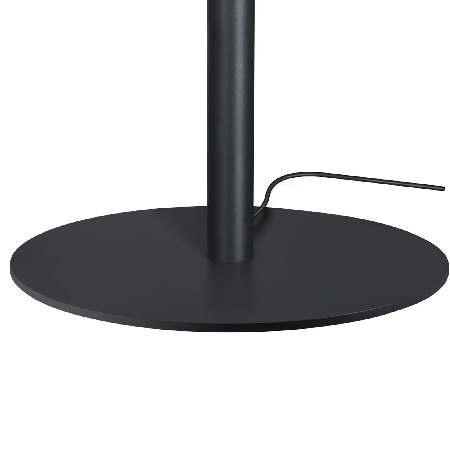 Lámpara de pie LED SLV One Straight, negro/latón, 2700/3000 K