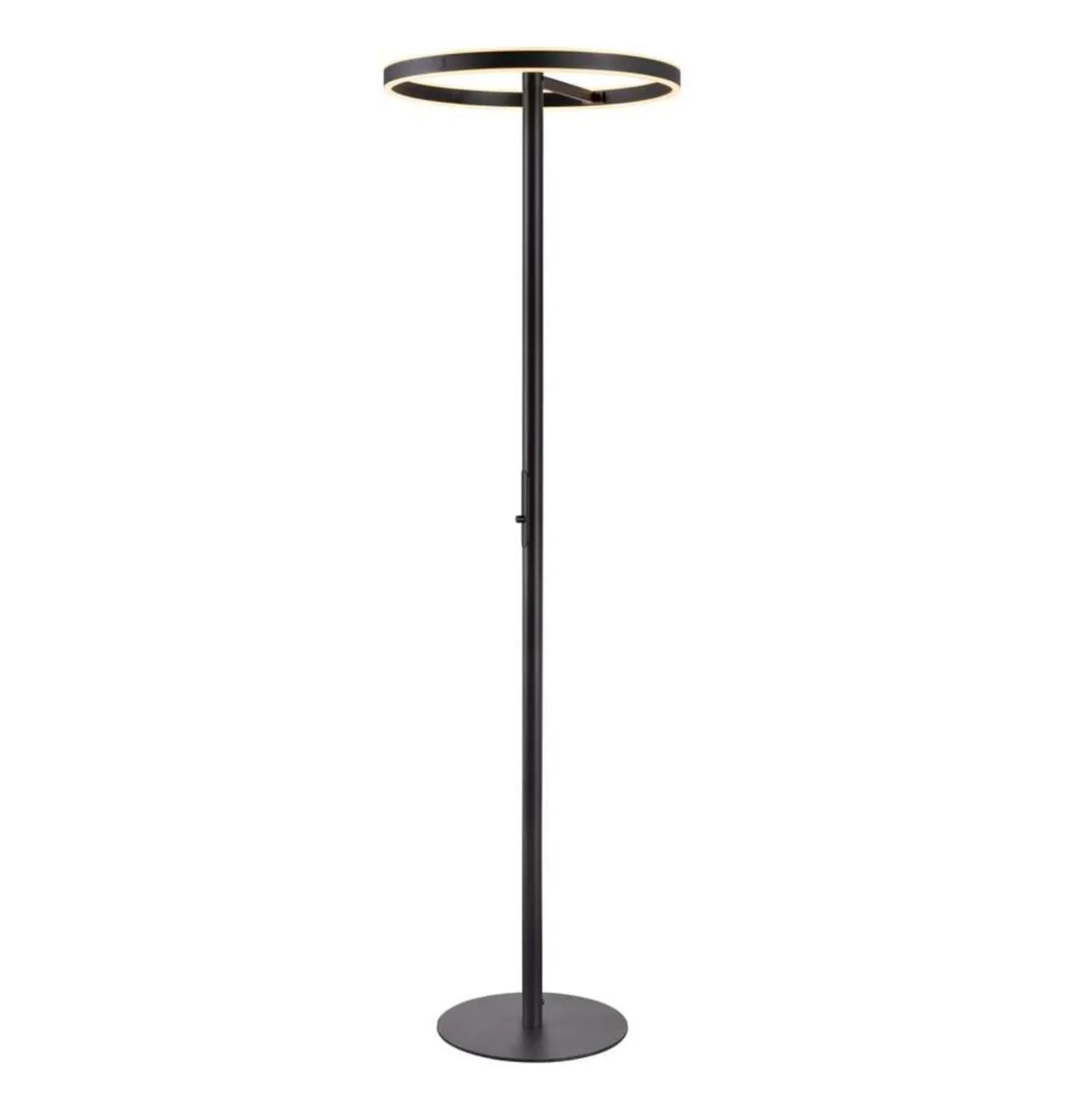 Lámpara de pie LED SLV One Straight, negra, 2700/3000 K