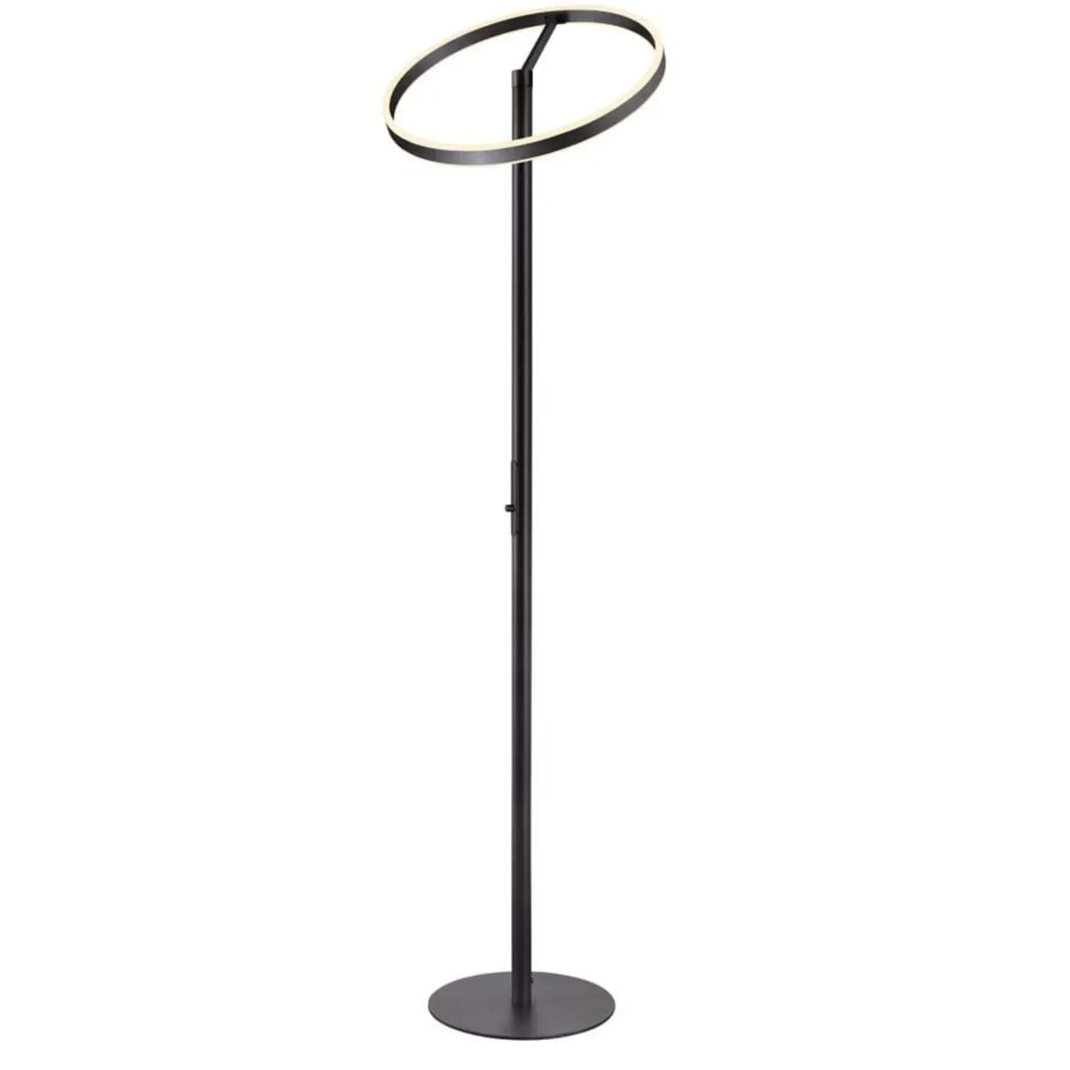 Lámpara de pie LED SLV One Straight, negra, 2700/3000 K