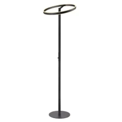 Lámpara de pie LED SLV One Straight, negra, 2700/3000 K
