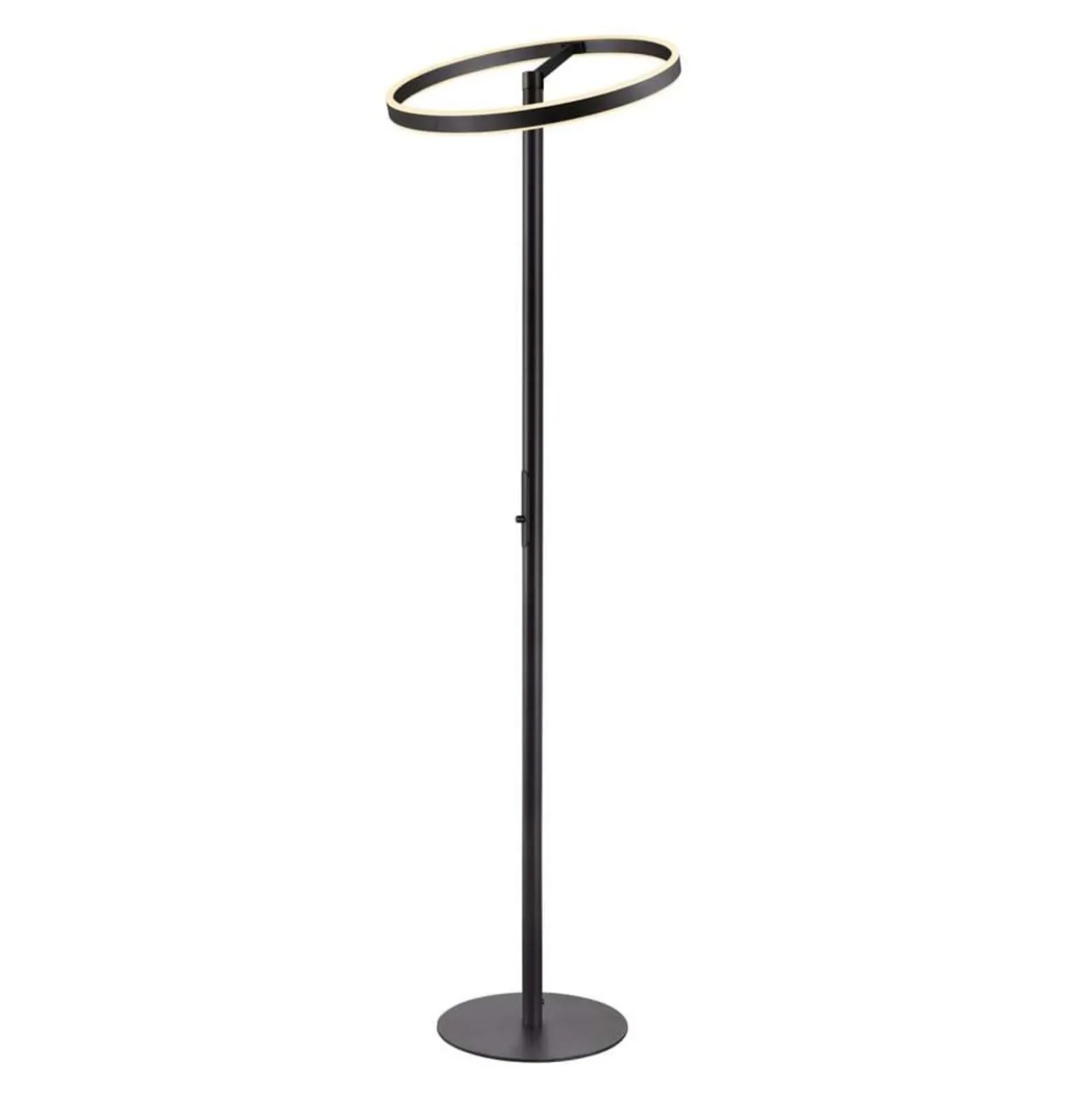 Lámpara de pie LED SLV One Straight, negra, 2700/3000 K