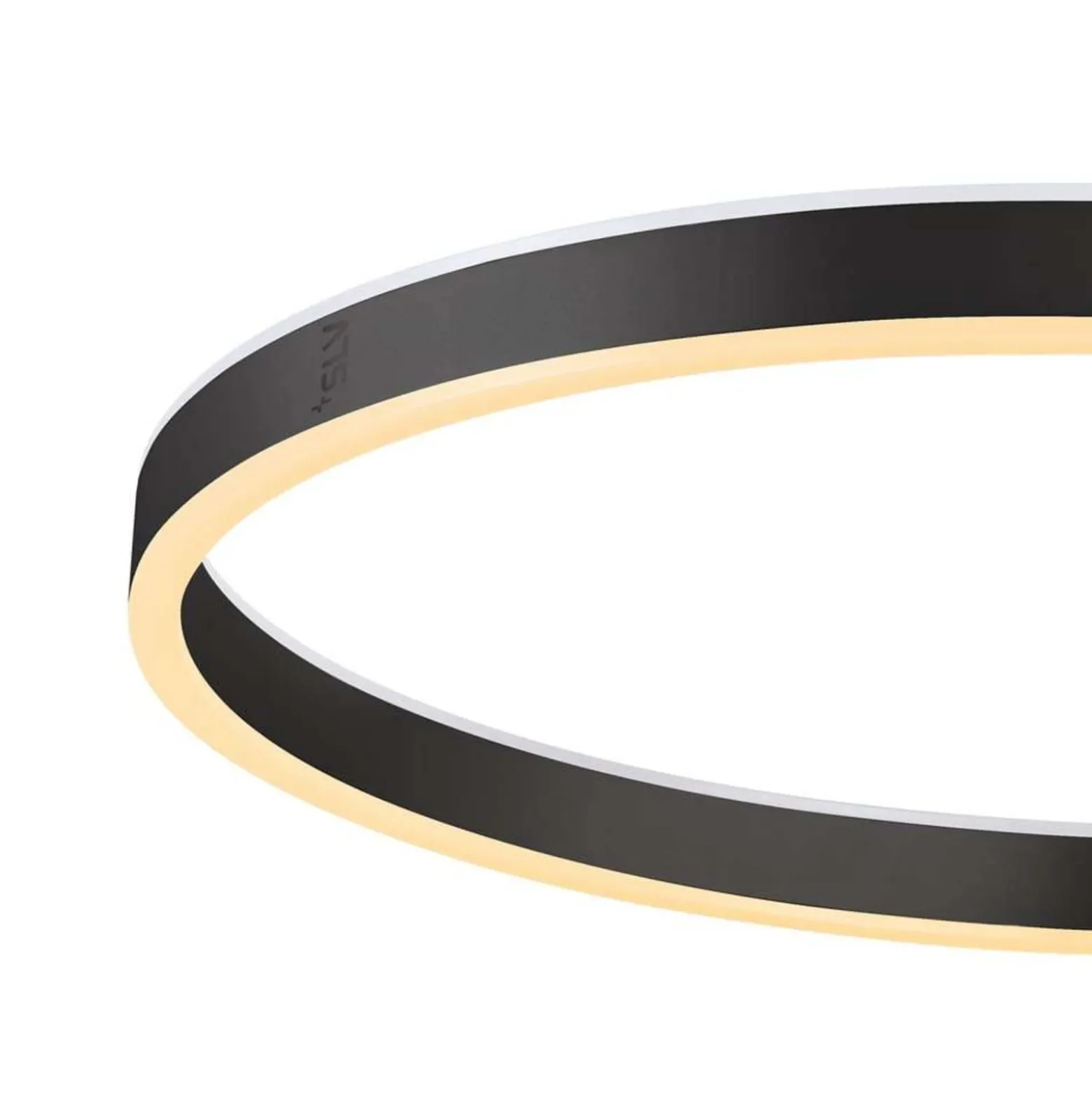 Lámpara de pie LED SLV One Straight, negra, 2700/3000 K