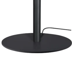 Lámpara de pie LED SLV One Straight, negro/latón, 2700/3000 K