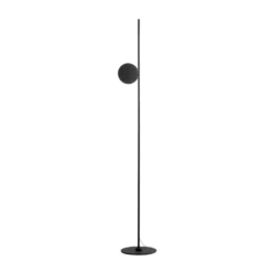 lámpara de pie LED Stilnovo Kimia, negra