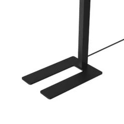 Lámpara de pie LED Timon de Arcchio, 54 W, negra, altura 195 cm