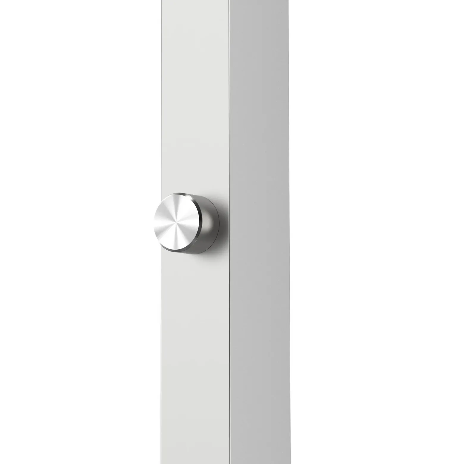 Lámpara de pie LED Timon de Arcchio, 54 W, plateada, altura 195 cm