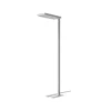 Lámpara de pie LED Timon de Arcchio, 54 W, plateada, altura 195 cm
