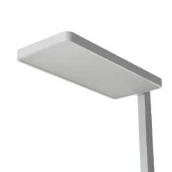 Lámpara de pie LED Timon de Arcchio, 54 W, plateada, altura 195 cm