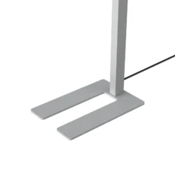 Lámpara de pie LED Timon de Arcchio, 54 W, plateada, altura 195 cm
