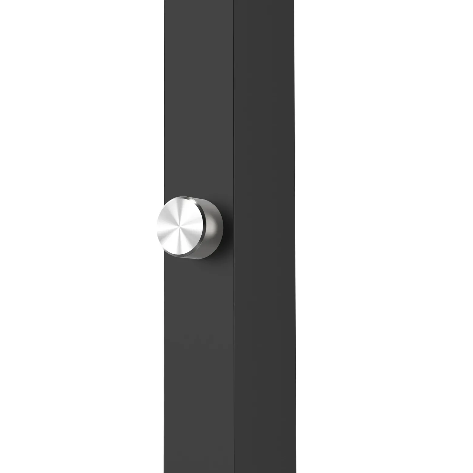 Lámpara de pie LED Timon de Arcchio, 54 W, negra, altura 195 cm