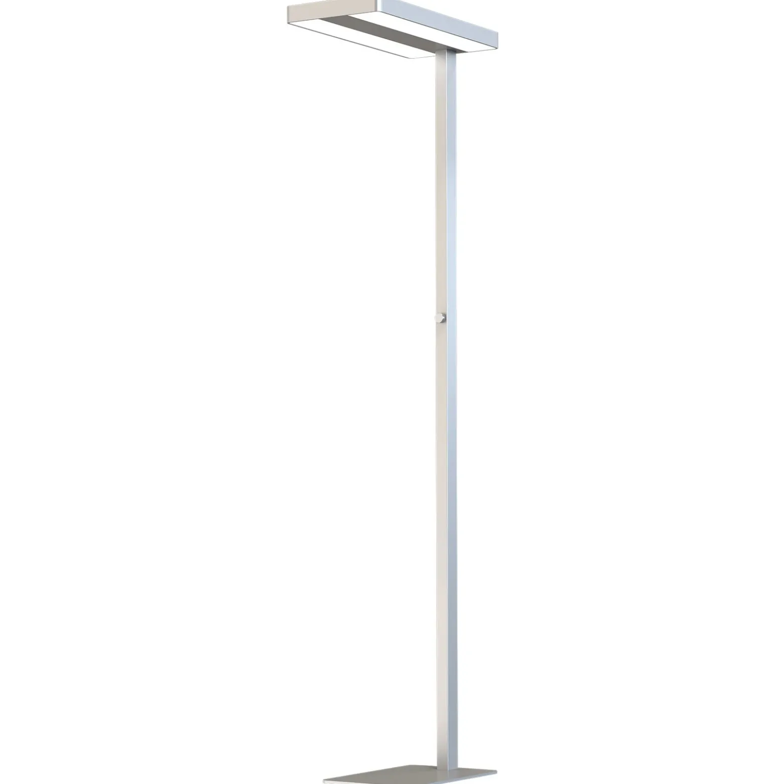 Lámpara de pie LED up/down 4000K dim plata