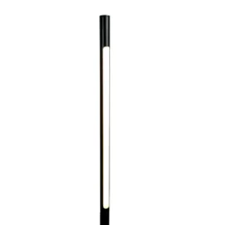 Lámpara de pie LED Vagner de Dyberg Larsen, negro, altura 150 cm