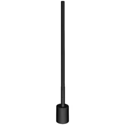 Lámpara de pie LED WiFi CORNER SLIM de OSRAM SMART+, negro RGB CCT