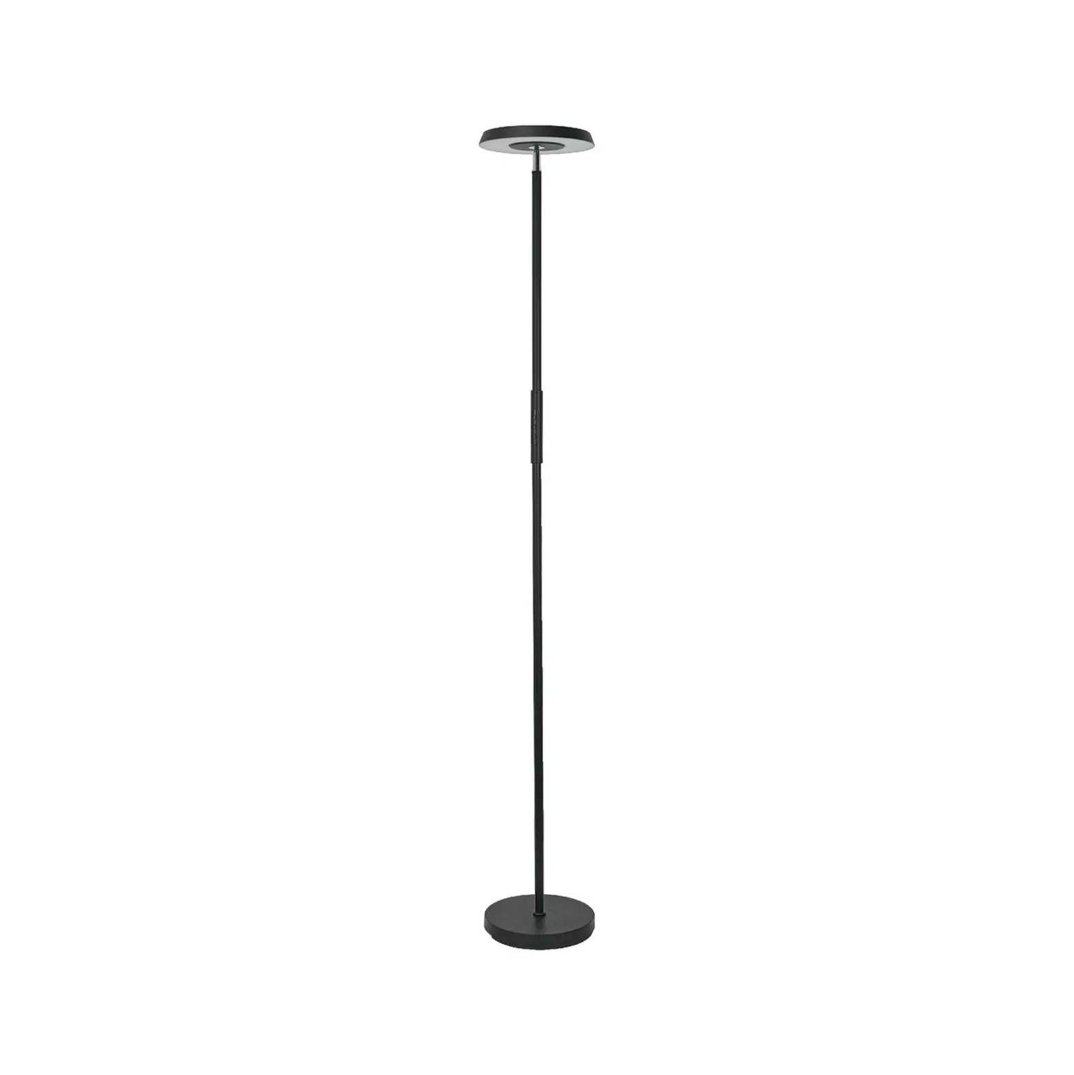 Lámpara de pie LED WiFi OSRAM SMART+, negra, arriba/abajo, RGB CCT