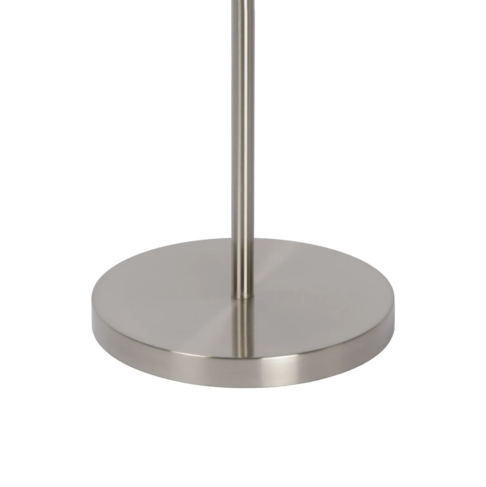 Lámpara de pie LED ZENITH, cromada, 2 luces. Altura: 180 cm. Metal atenuable
