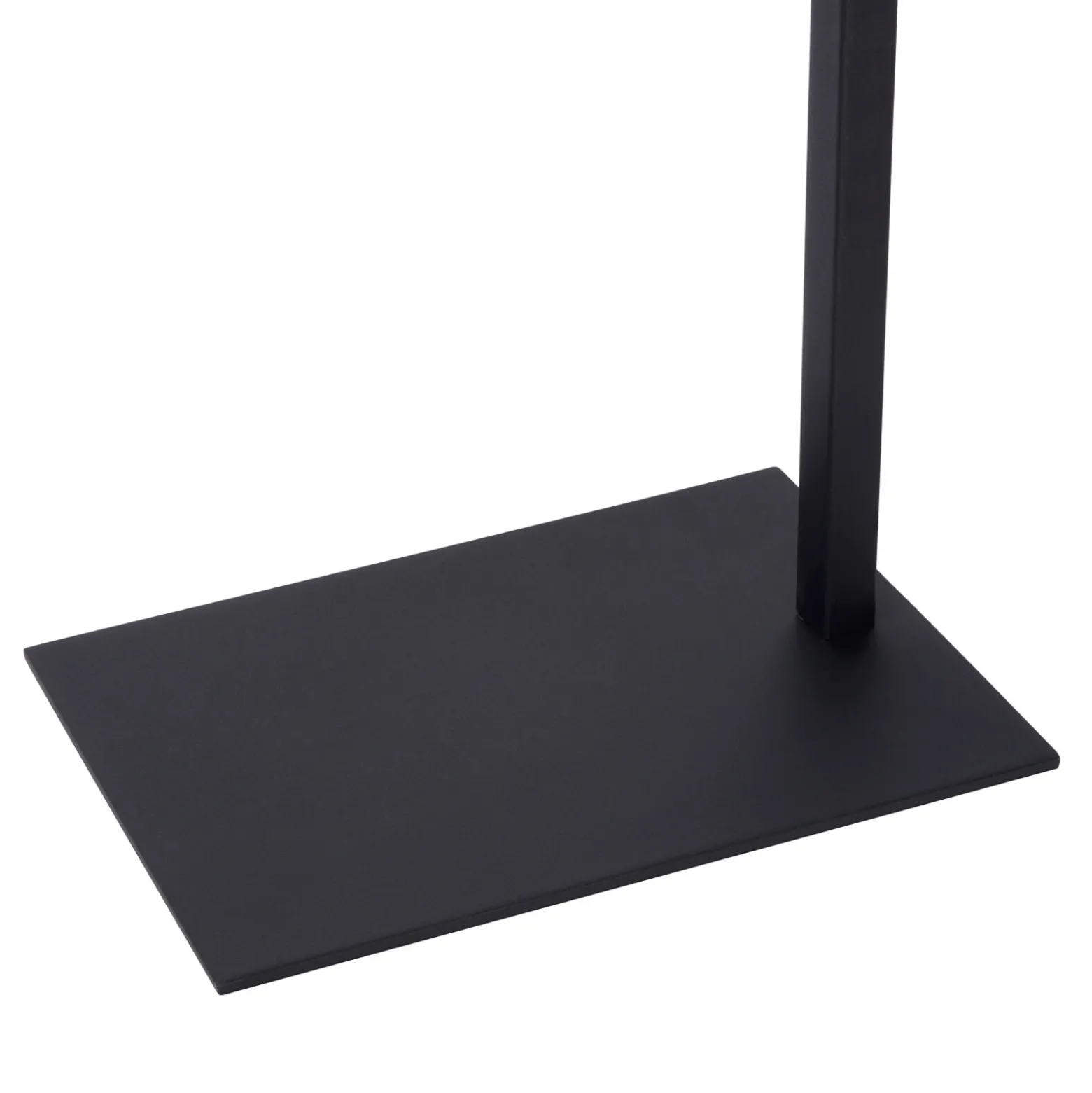 Lámpara de pie Lesley, negra, altura 130 cm, metal