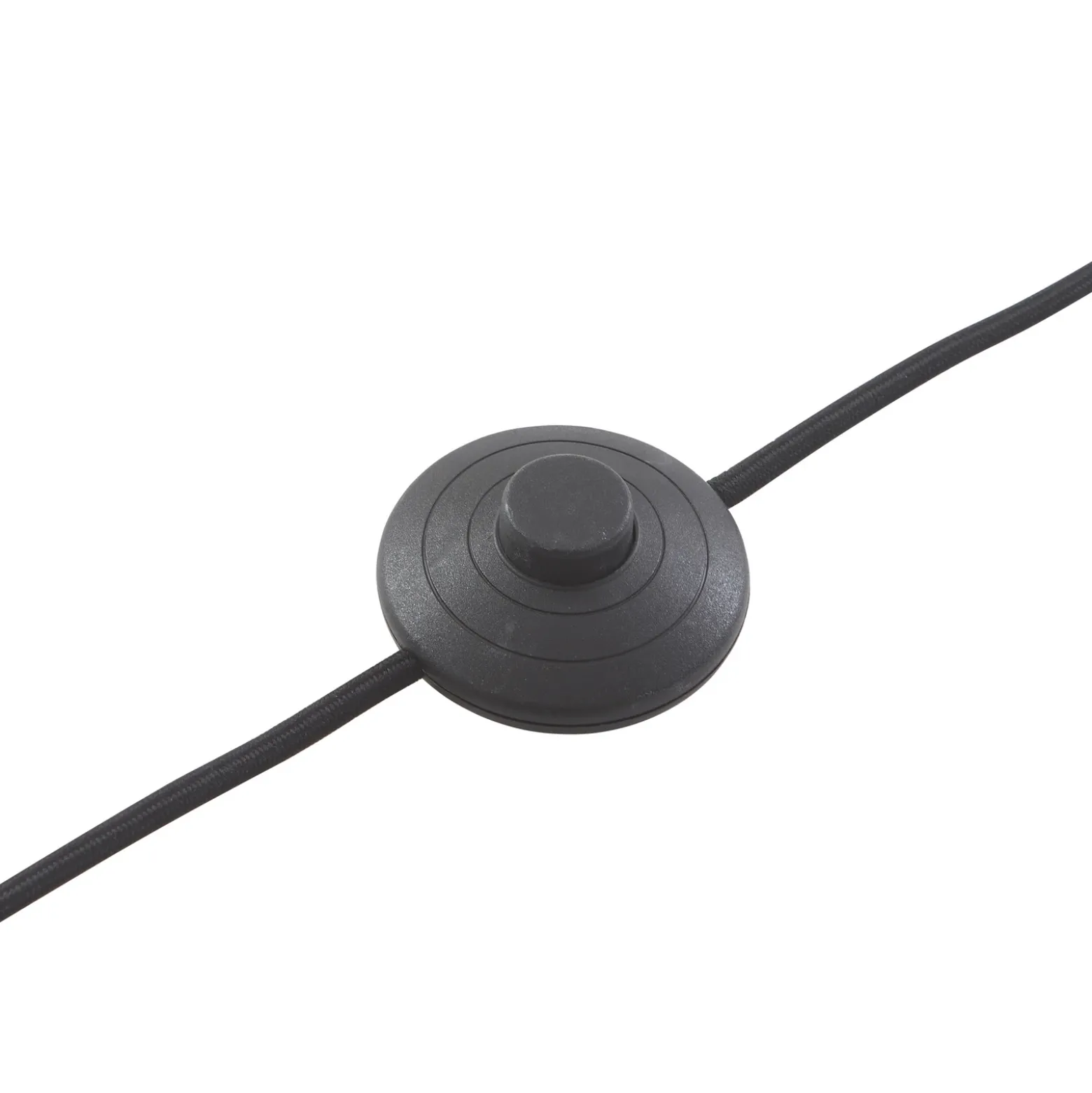 Lámpara de pie Lindby Herry, negra, madera, trípode, 153 cm
