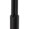 Lámpara de pie Lindby Jewa, negra, metal, 5 luces, E14