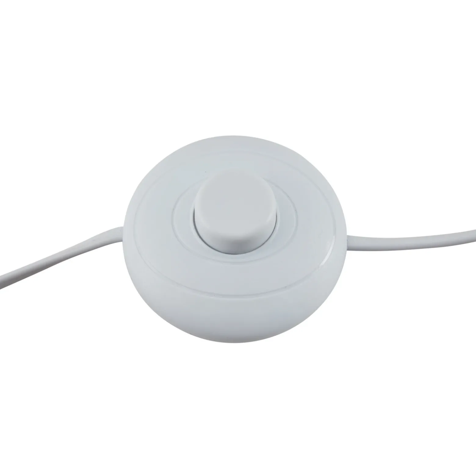 Lámpara de pie Lindby Jyla, 88 cm, blanco mate, GX53, flexible