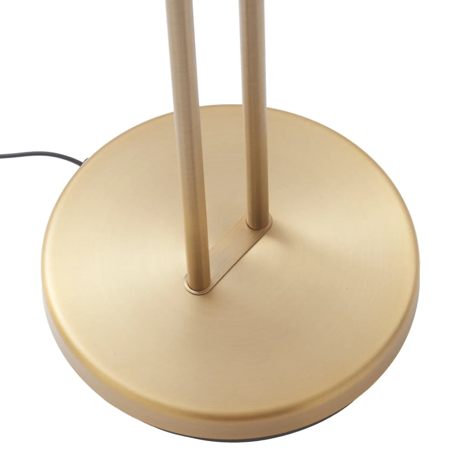 Lámpara de pie Lindby LED Josefin, bronce, brazo de lectura LED, atenuable