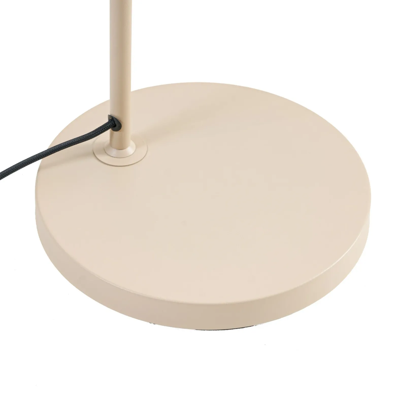 Lámpara de pie Lindby Vilo, beige, 153 cm, GU10, orientable