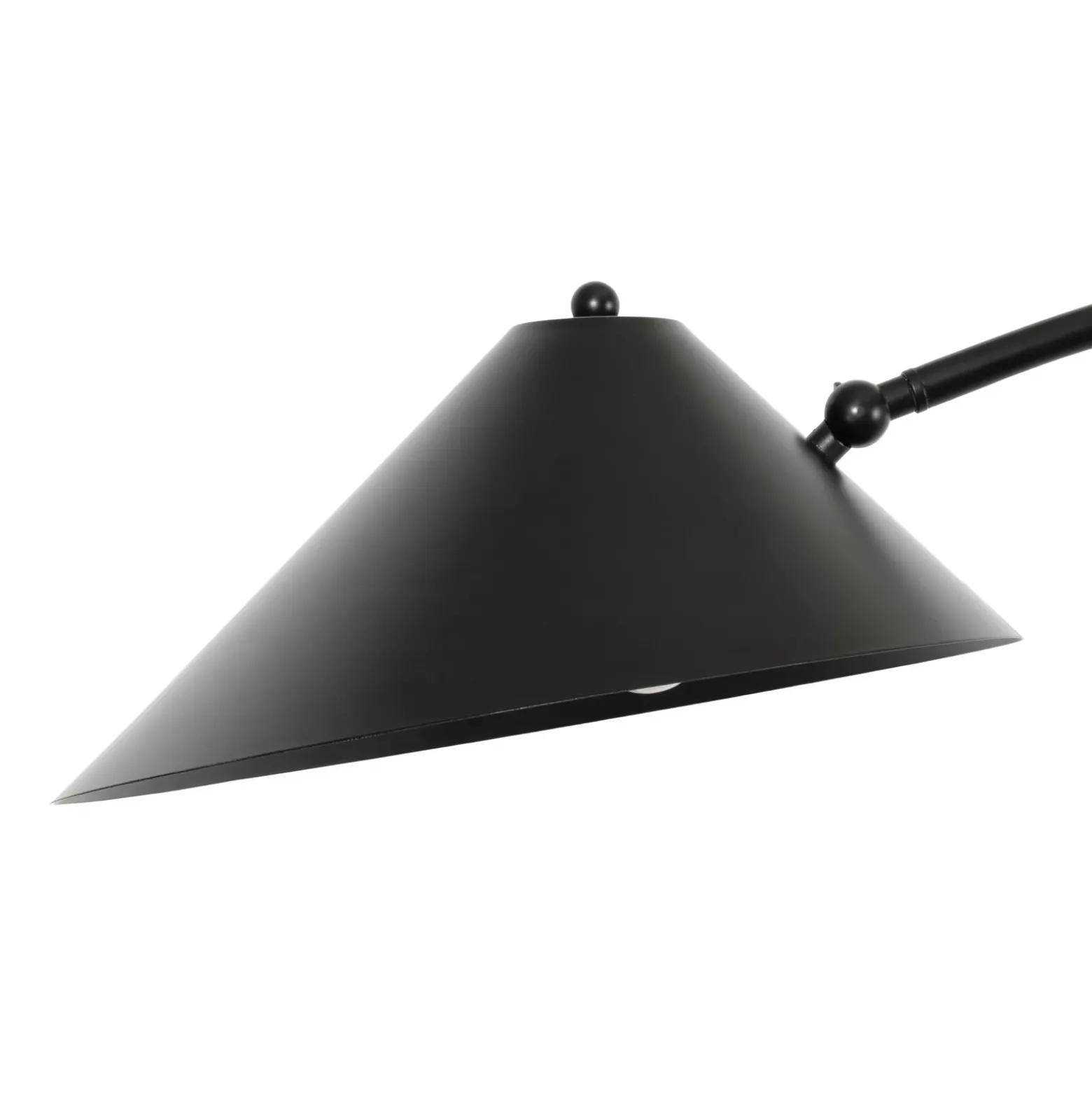 Lámpara de pie Lucande Alviero, 157 cm, negro, metal, mármol